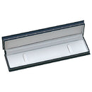 Lizard Skin Textured Leatherette Bracelet Box with White Interior