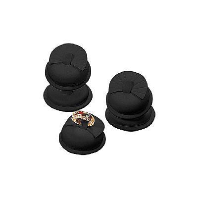 Leatherette Set 3 Ring Stands