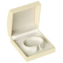 Paper Covered Universal Box with Gold Accent and White Interior