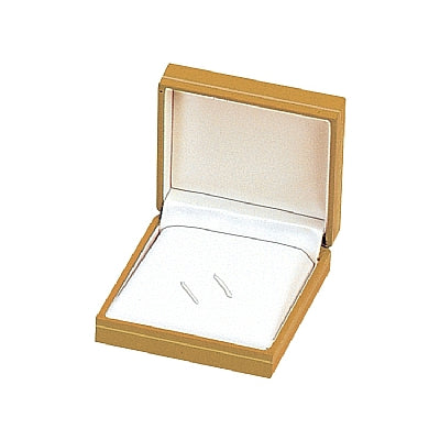 Paper Covered Tie Clip Box with Gold Accent