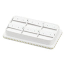 Leather Earring Display 6 W - Rope Trimming