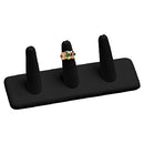 Leatherette 4 Finger Ring Display