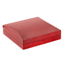 High Shine Mahogany Color Wooden Pearl Box