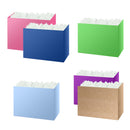 Solid Color Gift Basket Box