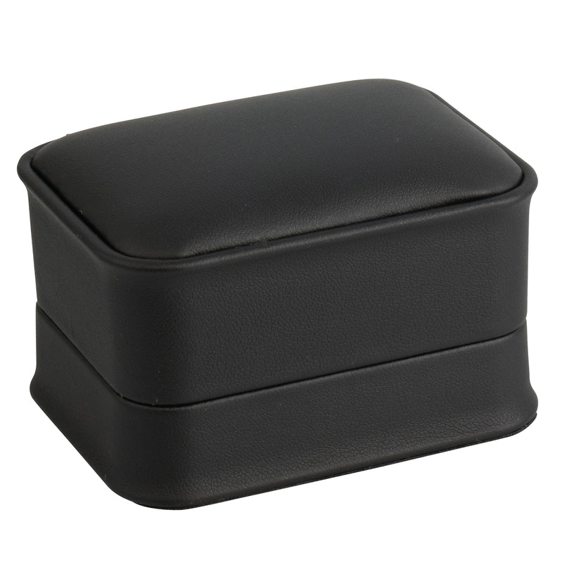 Leatherette Double Ring Box