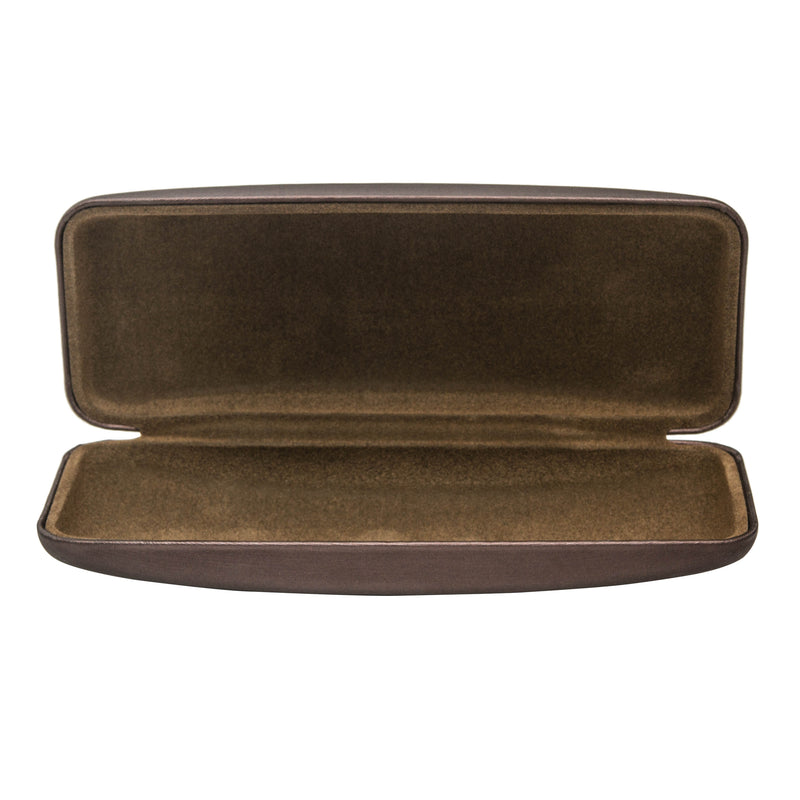 Brushed PU Eyewear Case with Matching Interior