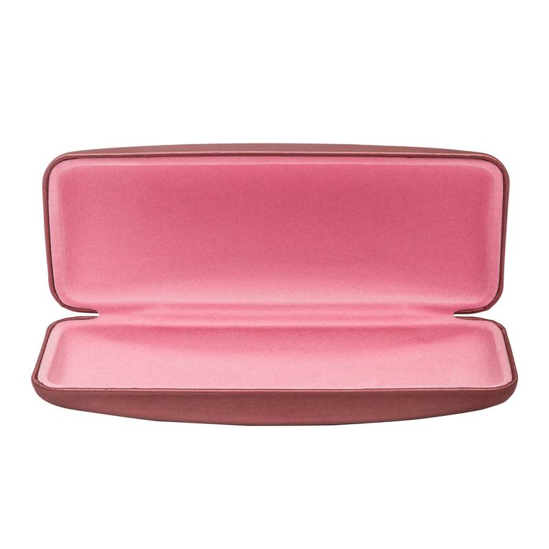 Brushed PU Eyewear Case with Matching Interior