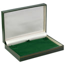 Paper Covered Pearl Box with Gold Accent