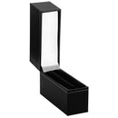 Paper Covered Standing Bangle Box with Gold Accent