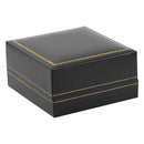 Paper Covered Bangle Box with Gold Accent