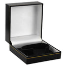 Paper Covered Bangle Box with Gold Accent