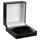 Paper Covered Bangle Box with Gold Accent