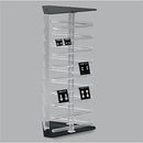 3-Sided Acrylic Hanging Card Display