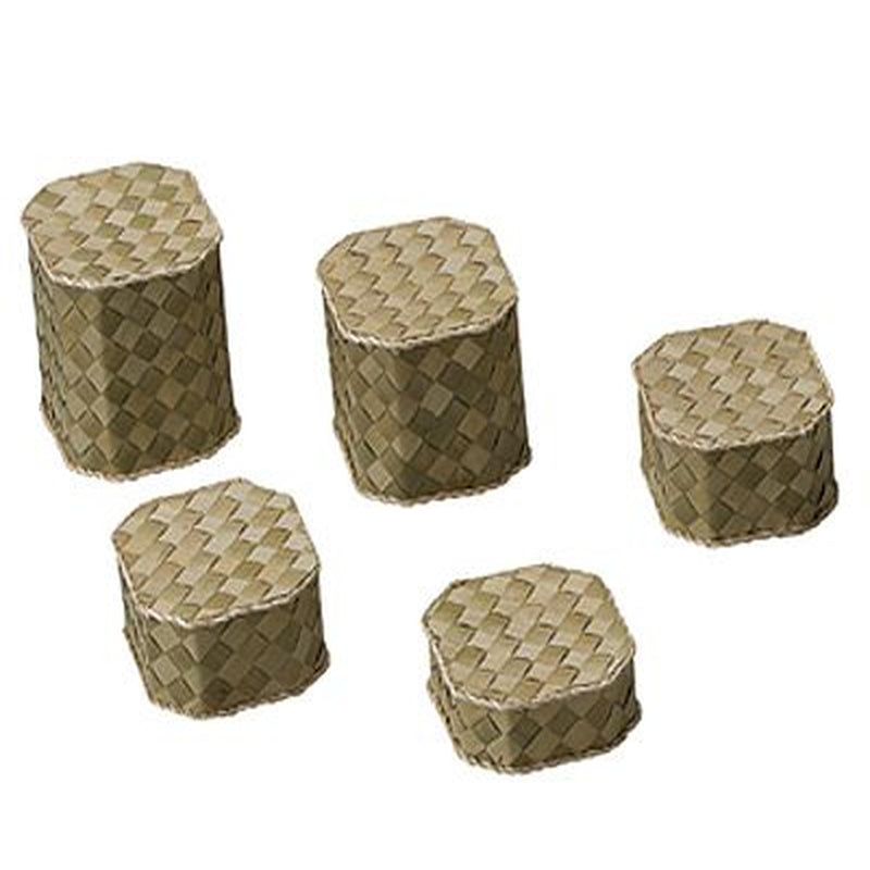 Set of 5 pedestals