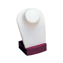 Leather & Wooden Necklace Stand