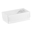 White Cotton Filled Cardboard Boxes - 3 1-2" x 3 1-2" x 2"