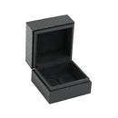 Textured Leatherette Clip for Ring Box with Suede Interior