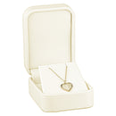 Leatherette Pendant Box with Matching Interior