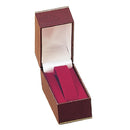 Leatherette Standing Bangle with Matching Insert and White Window