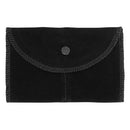 Velour Pouches with Side-by-Side Pocket