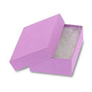 Cotton Filled Cardboard Earring-Pendant-Bracelet Box