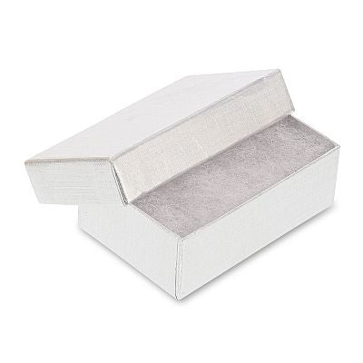 White Cotton Filled Cardboard Boxes