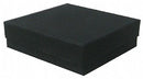 Black Cotton Filled Cardboard Boxes - 3 1-2" x 3 1-2" x 2"