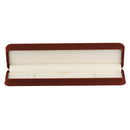 Nabuka Leatherette Bracelet Box with Cream Interior