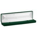 Velour Bracelet Box with White Sleeve