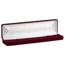Velour Bracelet Box with White Sleeve