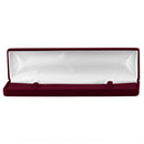 Velour Bracelet Box with White Sleeve