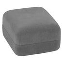 Velour Charm Box with White Sleeve