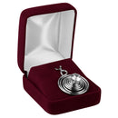 Velour Charm Box with White Sleeve