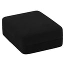 Velour Hoop Earring Box with White Sleeve