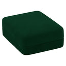 Velour Hoop Earring Box with White Sleeve