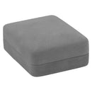 Velour Hoop Earring Box with White Sleeve