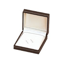 Paper Covered Tie Clip Box with Gold Accent