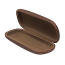 Hard Shell Brushed Eyeglass Case