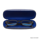 Hard Shell Brushed Eyeglass Case