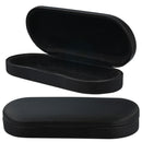 Large Brushed PU EZ-Grip Opening Eyeglass Case