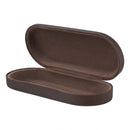 Large Brushed PU EZ-Grip Opening Eyeglass Case