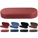 Large Brushed PU EZ-Grip Opening Eyeglass Case