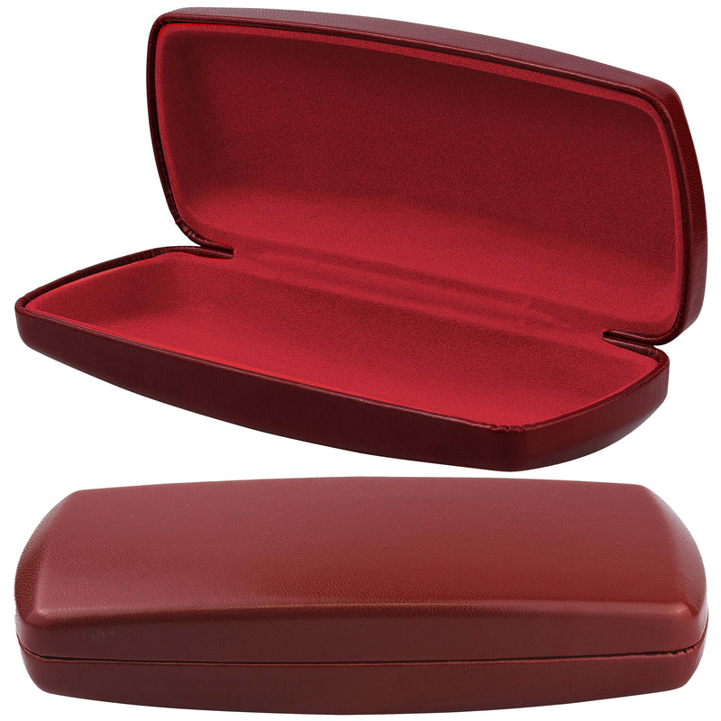 Snap-Close Leatherette Eyewear Case