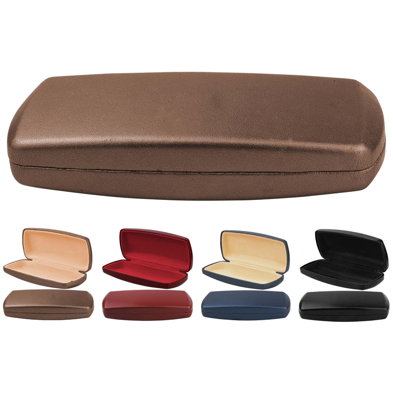 Snap-Close Leatherette Eyewear Case