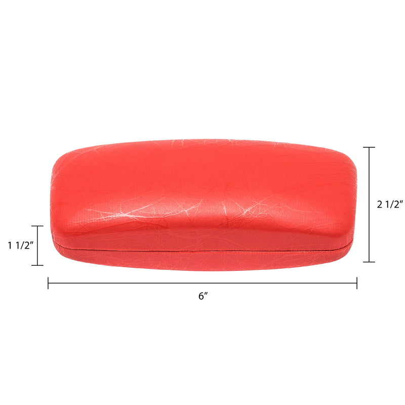 Large Hard Shell Lightning Grain Eyeglass Case