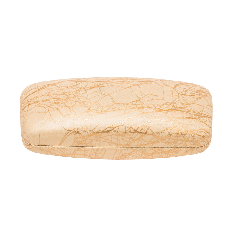 Large Hard Shell Lightning Grain Eyeglass Case