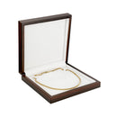 Brown Zebra Wood Pearl Box