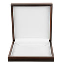 Brown Zebra Wood Pearl Box