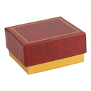 Two-tone Paper Hoop Earring Box with Gold Accent