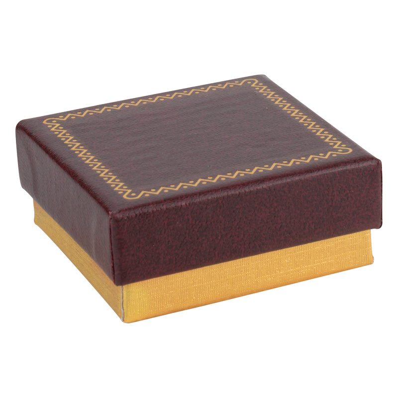Two-tone Paper Large Universal Box with Gold Accent